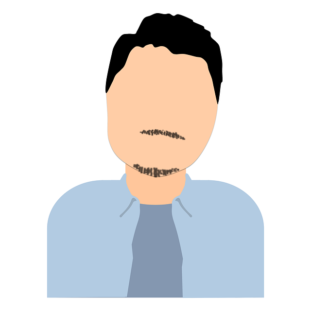 Mens, Gezichtshaar, Tekenfilm, Baard