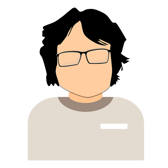Mens, Bril, Tekenfilm, Tekening, Avatar