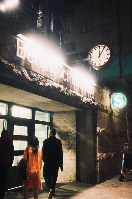 Berlin, Deutschland, Nacht, Sbahn
