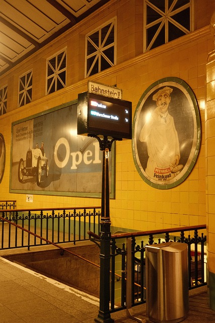Retro, Vintage, Ubahn, Berlin