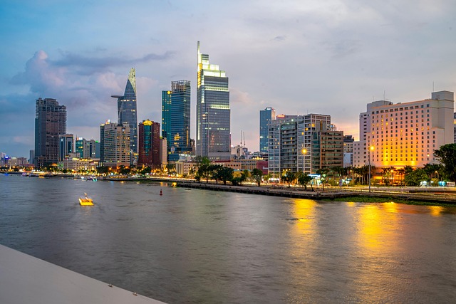Free Cityscape Night photo and picture