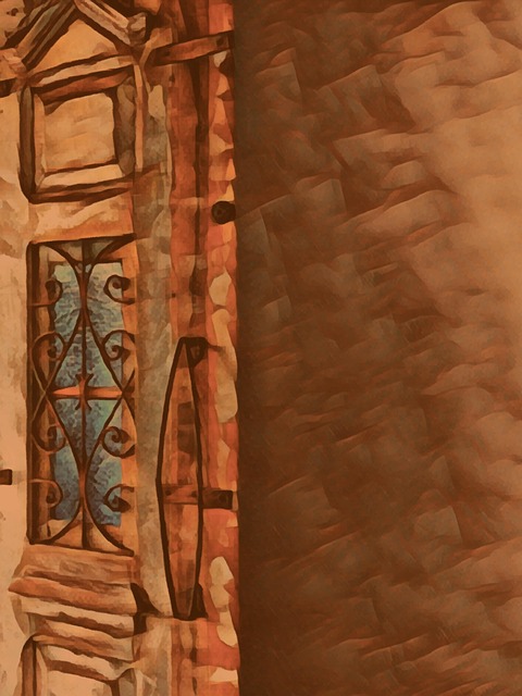 Free old door wooden door decorative door illustration