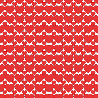 Coração, Amor, Fundo, Modelo, Projeto