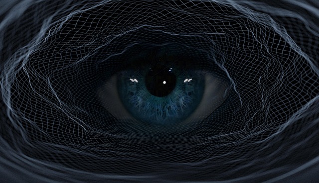 Free eye web background illustration
