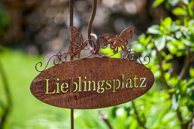 Free Garden Sign photo and picture