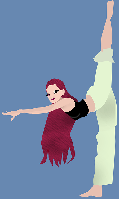 Free yoga position pose illustration