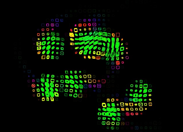 Free lights particles reflect illustration