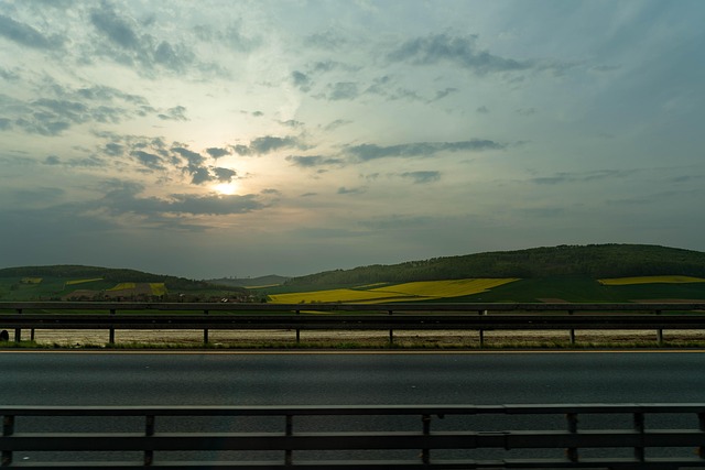 Free Highway Fields photo and picture