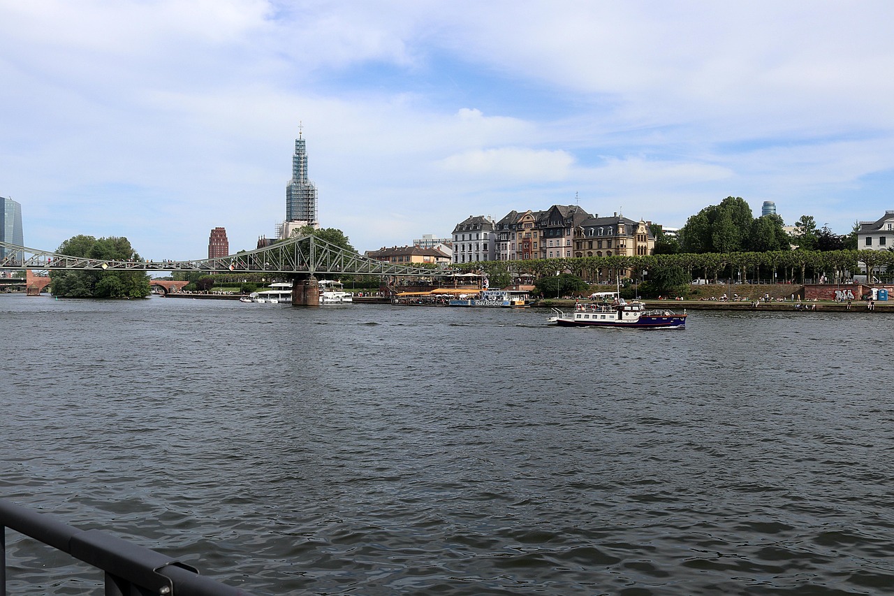 Eiserner Steg Iron bridge Frankfurt