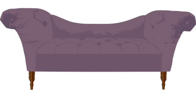 Free Chaise Lounge Sofa vector and picture
