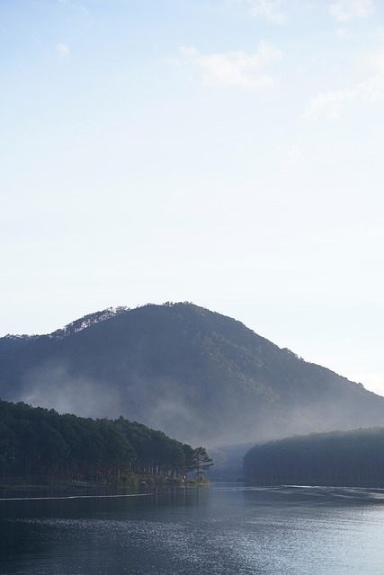 Free Lake Fog photo and picture