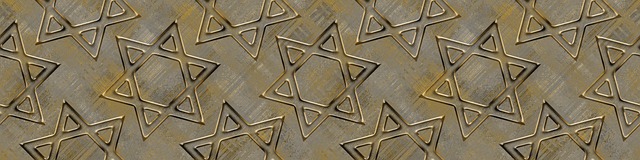 Free star of david jewish art illustration