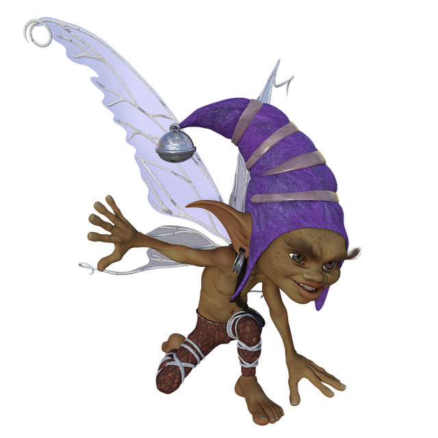 Download free HD stock image of Pixie Character Free pixie character mystical illustration