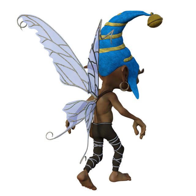 Download free HD stock image of Pixie Character Free pixie character fantasy illustration