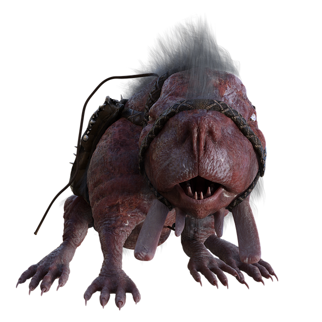 Væsen, Svin, Fantasi, Sadel, 3D Render