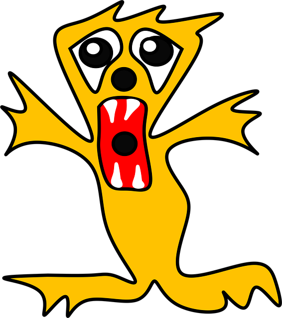 Free monster creature nature vector