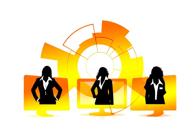 Free executive boss female illustration