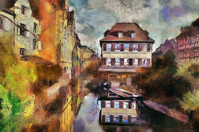Download free HD stock image of France Colmar Free france colmar alsace illustration