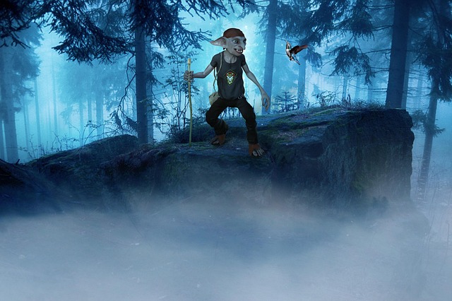Free background forest hilltop illustration