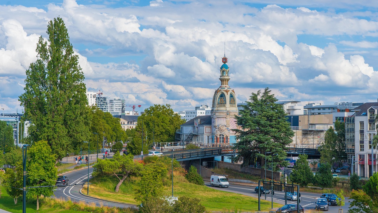 Ciudad Nantes Paisaje Urbano Foto Gratis En Pixabay Pixabay