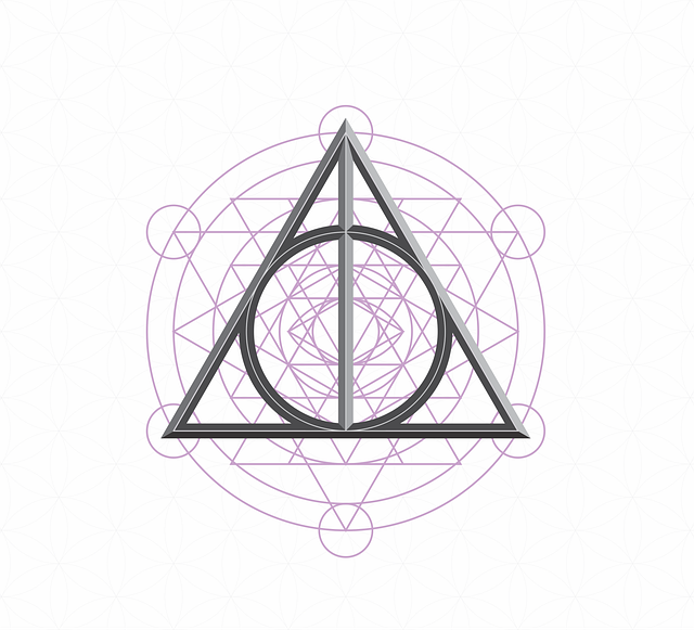 Free alchemy magic sacred geometry vector