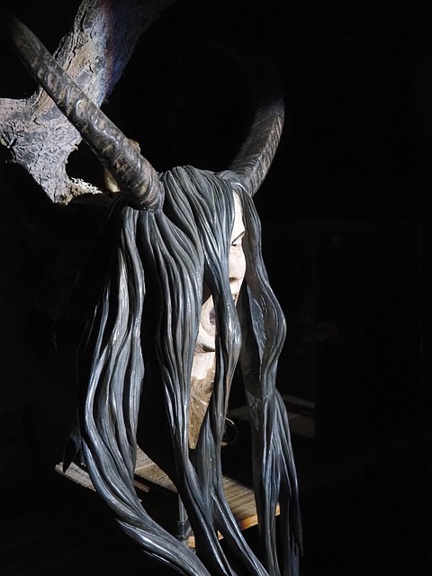 Krampus, Demonio, Máscara