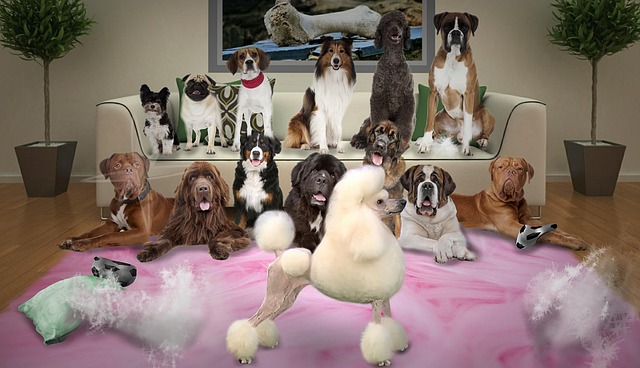 Download free HD stock image of Fun Funny Free fun funny dogs illustration