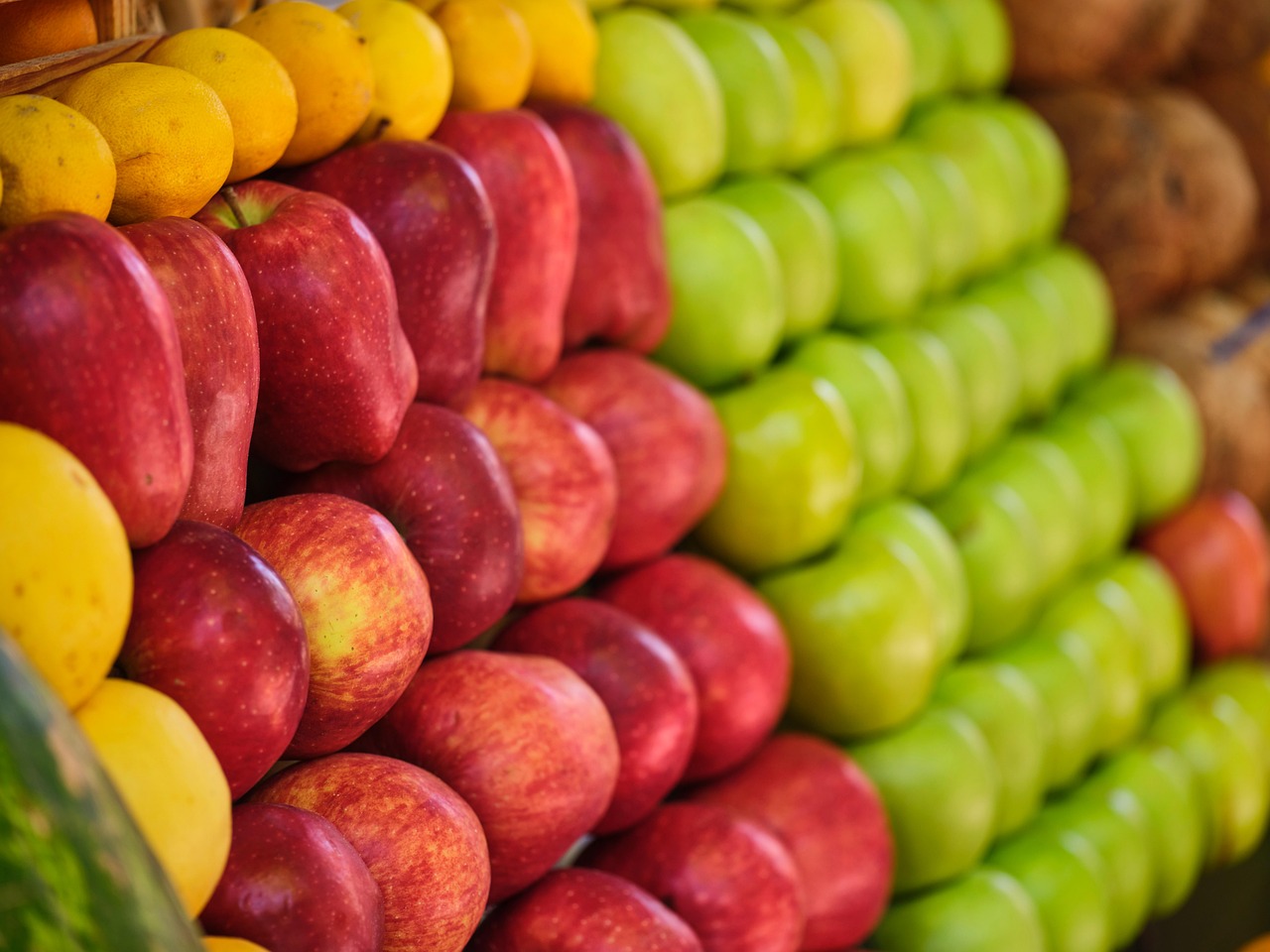 Fruits Apples Red Green Free photo on Pixabay Pixabay