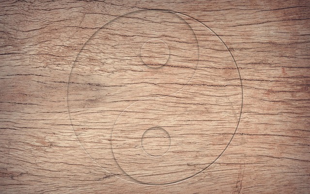 Free yin yang balance harmony illustration