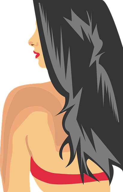 Download Woman, Back, Hair. Royalty-Free Vector Graphic - Pixabay