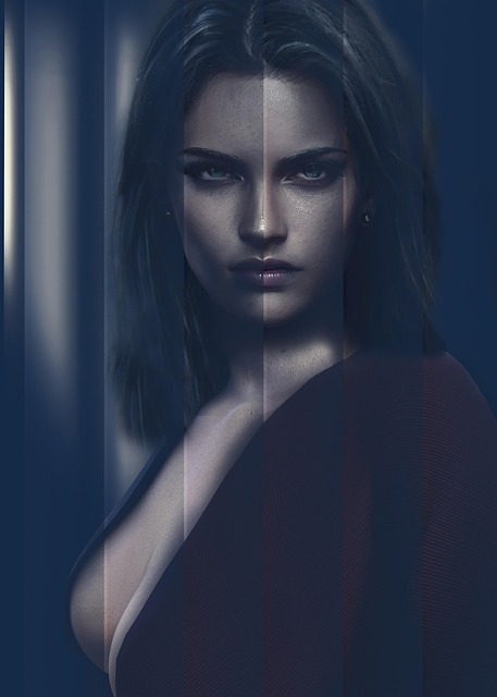 Free Woman Portrait illustration and picture
