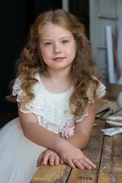 Niña, Sonrisa, Belleza, Retrato, Niño