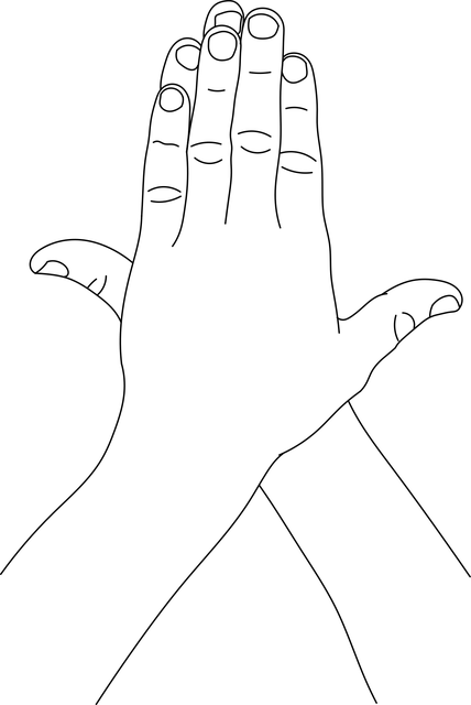Free matsya mudra mudra hand vector