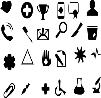 Tekst, Kamera Ikon, Telefonikon, Logo