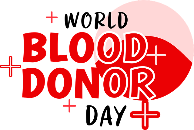 Free world blood donor day june 14 blood donation vector
