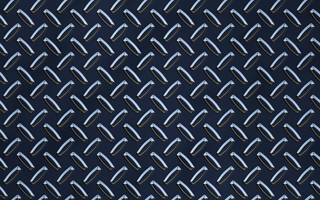 Free metal plate industry illustration