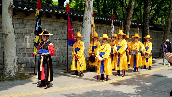 Free Korea In Front Of City Hall photo and picture