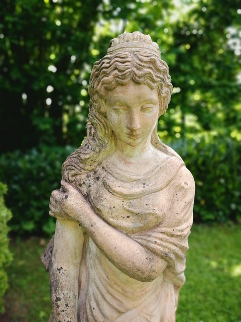 Græsk, Statue, Gudinde, Fantasi, Bayern