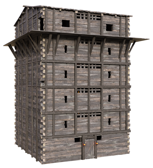Download free HD stock image of Tower Warehouse Free tower warehouse woodhouse illustration