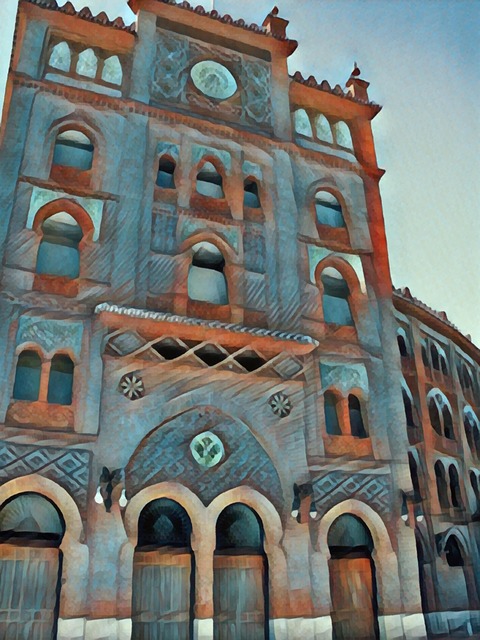 Bau, Die Architektur, Fassade