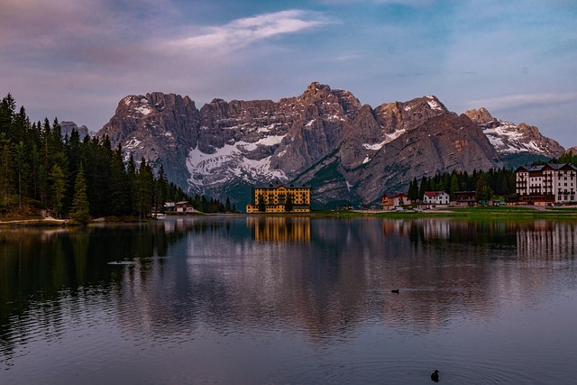 Sø Misurina, Dolomitterne, Alperne