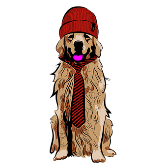 Golden Retriever, Hund, Valp, Natur, Dyr