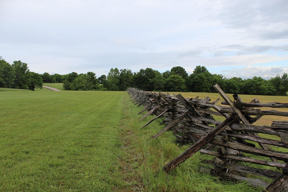 Wooden Fence Civil War Battlefield - Free photo on Pixabay