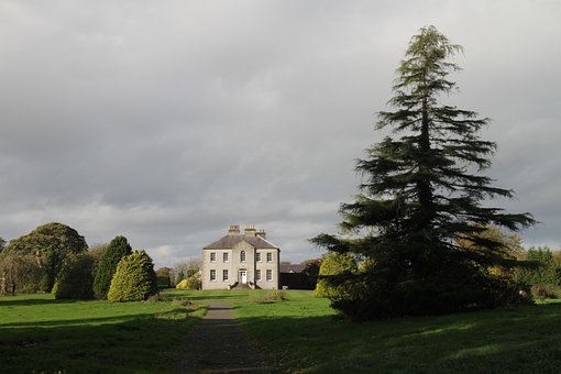 Landschaft, Anwesen, Manor, Haus