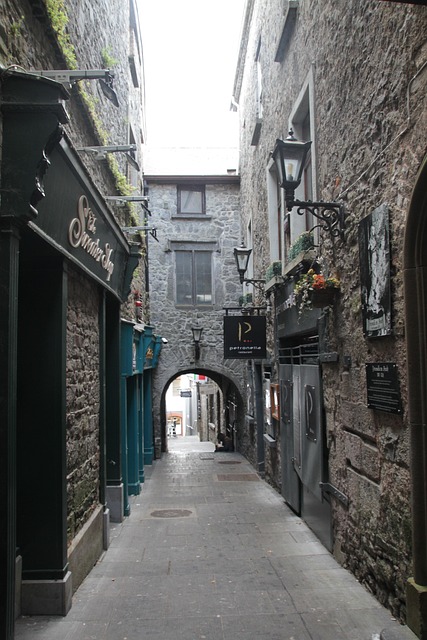 Belfast, Nordirland, Gasse, Gang