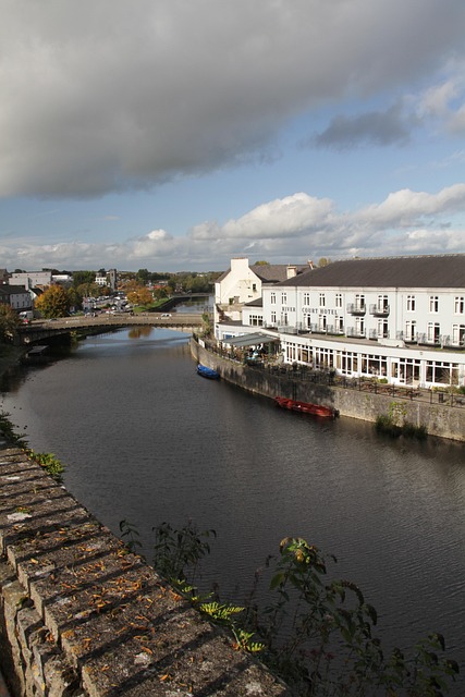 Belfast, Nordirland, Fluss, Brücke