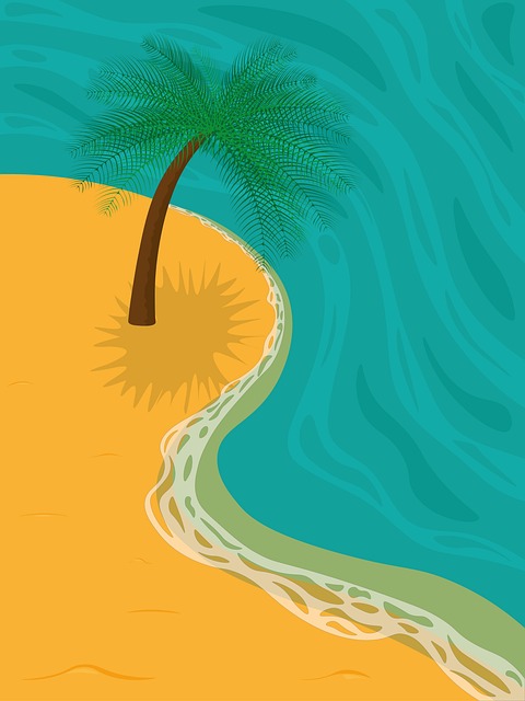 Landscape, Tropical, Exotic, Travel, Sea