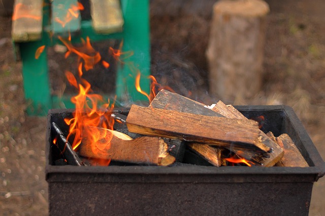 Free Brazier Firewood photo and picture