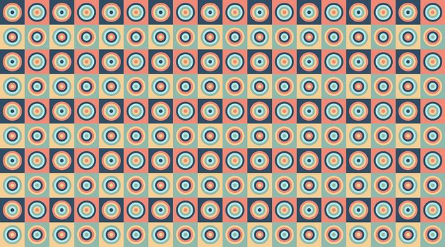Free pattern art rose vector