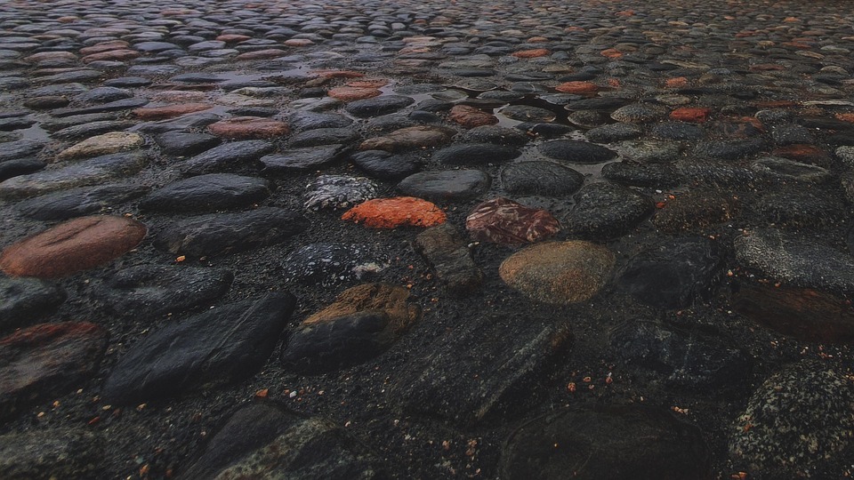 Whitestone Raining Rain Wet Stones - Free photo on Pixabay - Pixabay